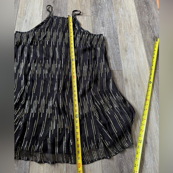 EN Crème sheer strap shoulder dress size L - Picture 6 of 9